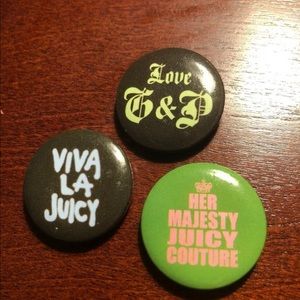 Juicy Couture Pins